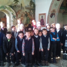 Наш храм с экскурсией посетили ученики общеобразовательной школы с.Алнаши